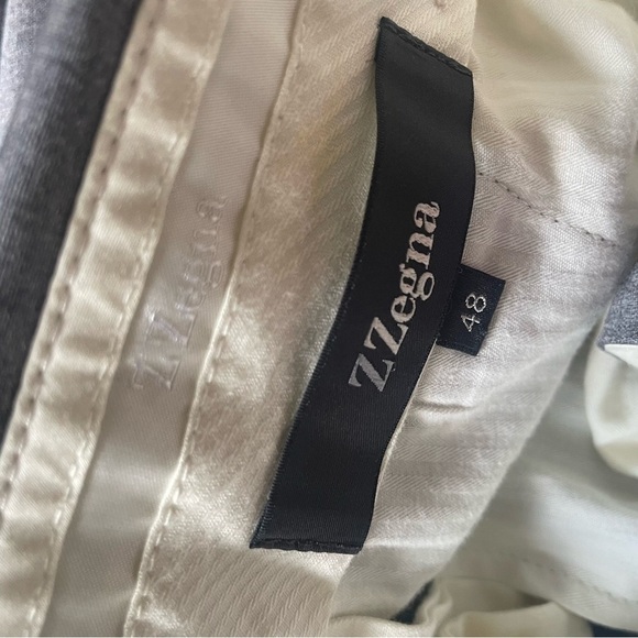 Z Zegna Men's Wool Pants - Size 48R - Light Gray - Great Condition - Picture 11 of 11